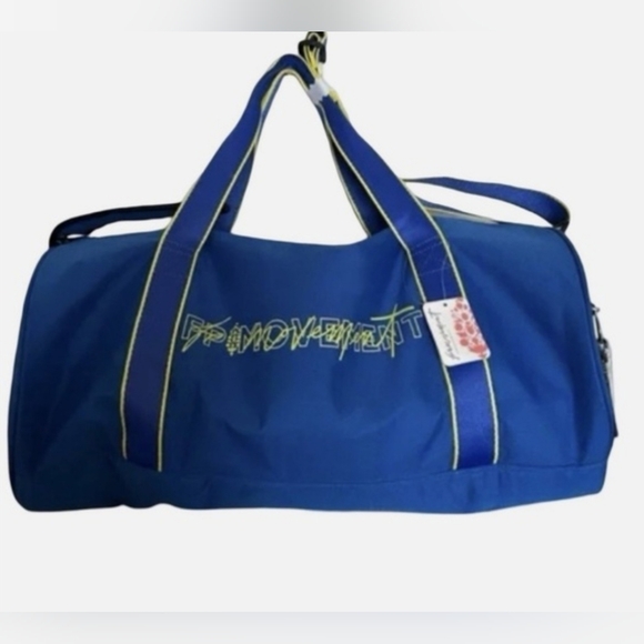 Free People Handbags - Free People Blue Sports Duffle Bag